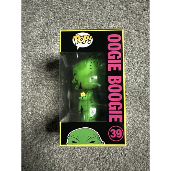 Funko Pop! Disney - Oogie Boogie (Black Light) #39 Nightmare Before Christmas - Picture 2 of 7